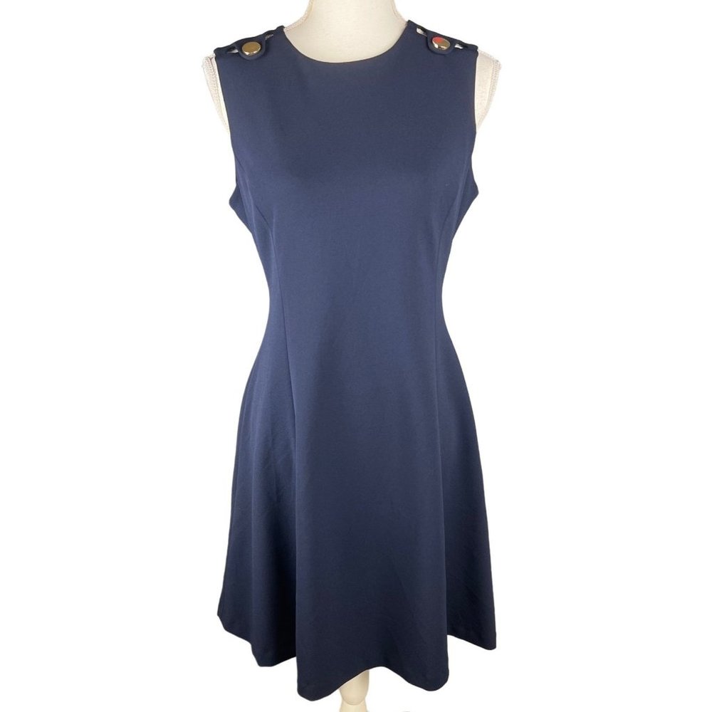 Calvin Klein Sleeveless Fit & Flare Casual Dress